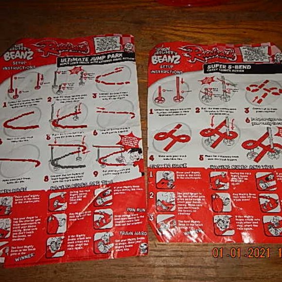 Moose Toys Lot Of 78 Mighty Beanz 2 Cases 2 Race Track Sets Complete With Directions Poshmark